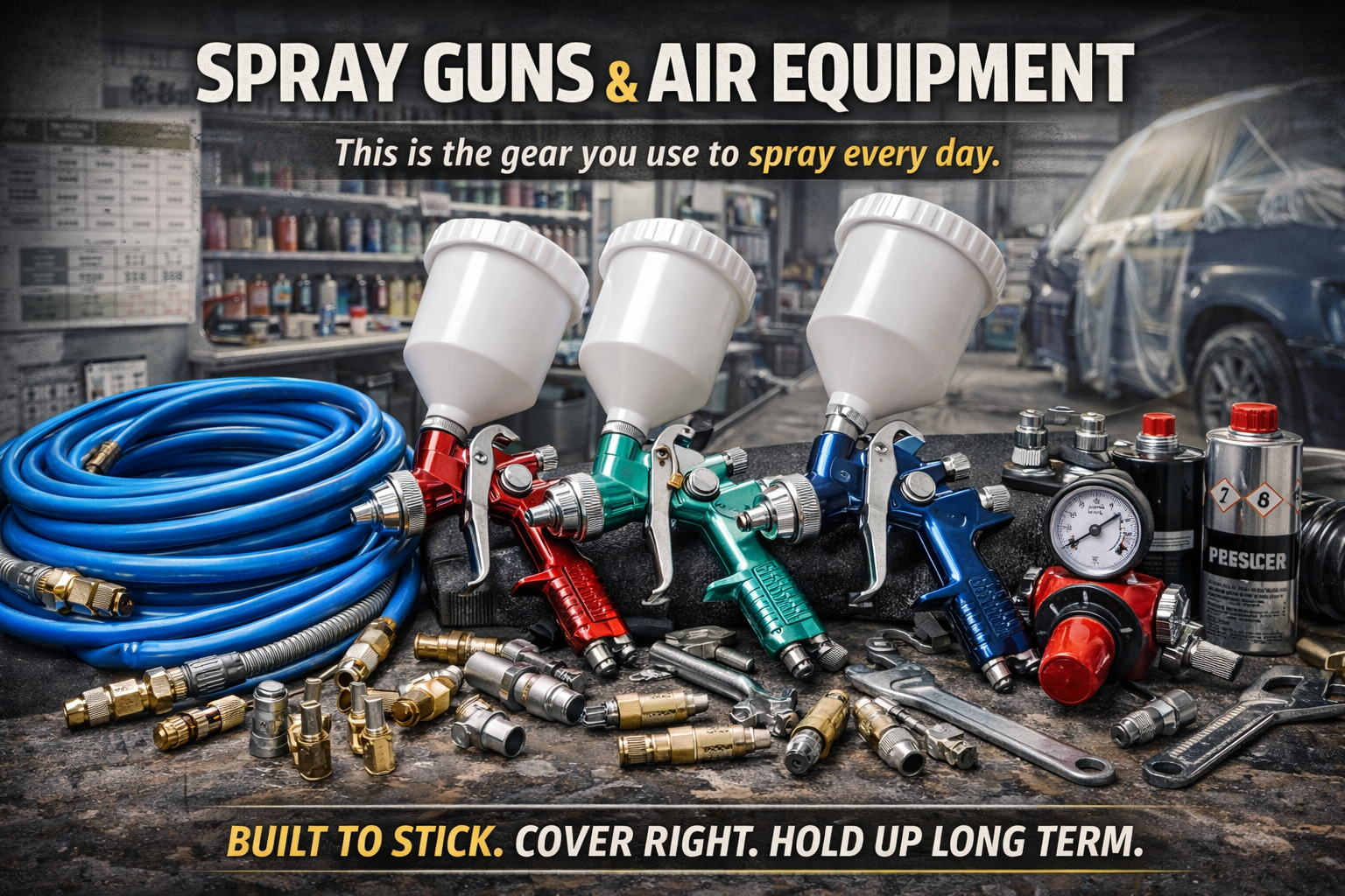 Paint Guns & Air Equipment