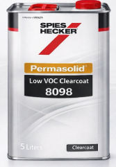 Spies Hecker - Permasolid Low VOC Clearcoat 8098 - 5 Liters