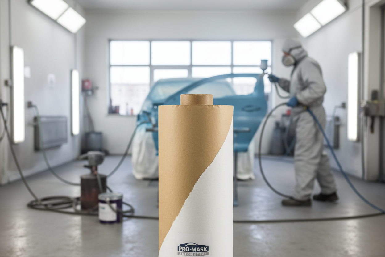 Masking Paper - 18 inch, white, 750 foot