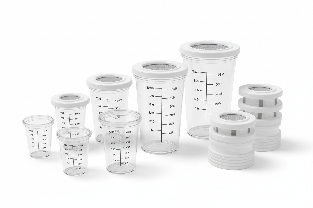 Sale - Mixing PPS Cups (1 Box = Quantity: 50)