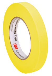 3M – MMM-6652 - ¾ inch, Automotive Gold Masking Tape (18mm x 55m) – 48 Rolls
